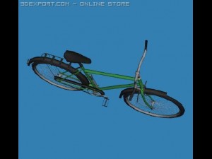 touring bike Modèle 3D