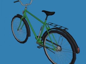 touring bike Modèle 3D