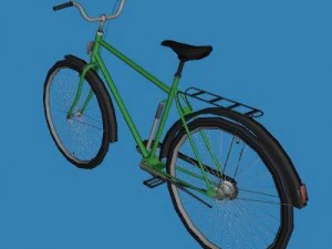 bici da turismo Modello 3D