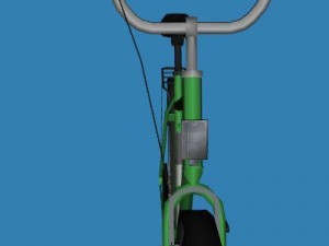 touring bike Modèle 3D