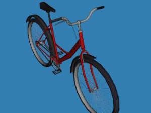 city bike 3D Модель