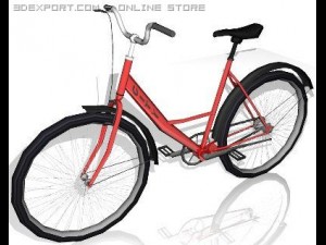 city bike Model 3D