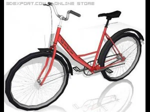 city bike 3D Model