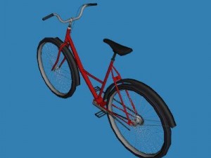 city bike Model 3D