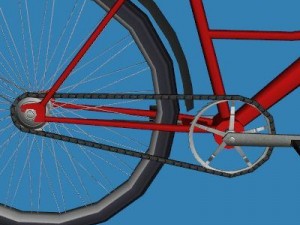 city bike Model 3D