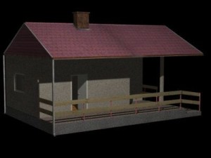 new house 1 Modèle 3D