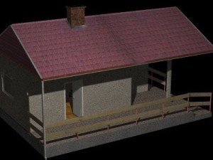new house 1 Modèle 3D