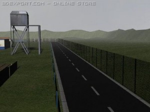 test center Model 3D
