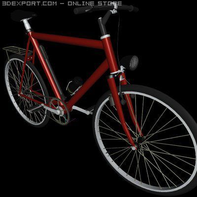 smart bicycle 3D मॉडल .c4d .max .obj .3ds .fbx .stl .blend 