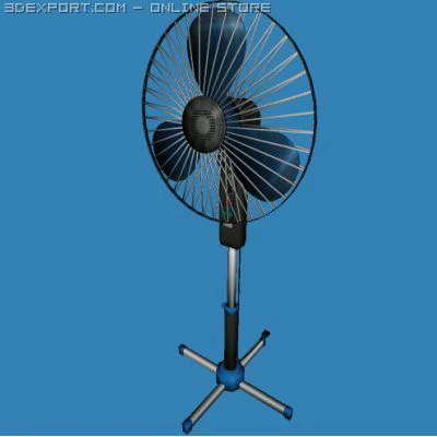 smart fan 3D Model .c4d .max .obj .3ds .fbx .stl .blend 