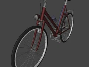 bici normale Modello 3D