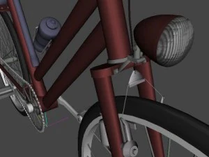 ordinary bike 3D Model