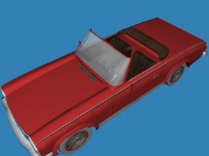 cabrio 1973 3D Model