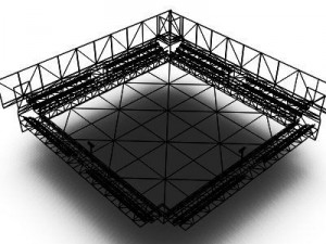 ice arena 3D 模型