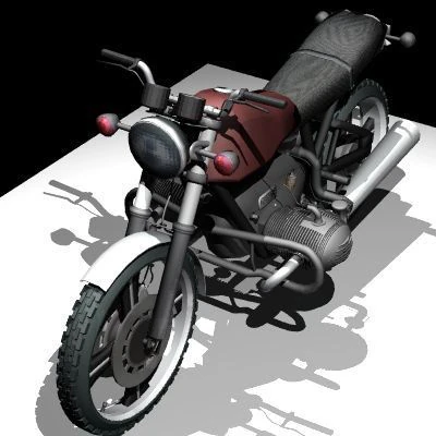 gor motorcycle 3D Model .c4d .max .obj .3ds .fbx .stl .blend 