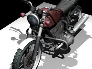 gor motorcycle 3D Модель