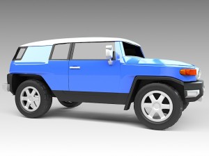 jeep fj cruiser Model 3D