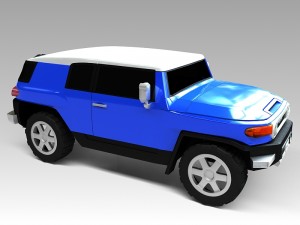 jeep fj cruiser Model 3D