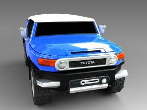 jeep fj cruiser Model 3D