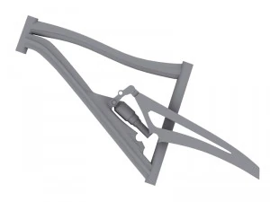 mountain bike frame 1 3D Model