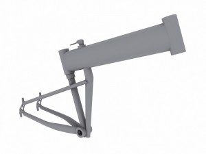 mountain bike frame 2 Modelo 3D