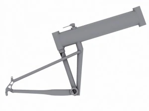 mountain bike frame 2 3D Model