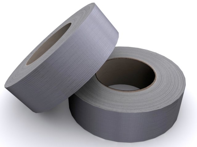 duck tape 3D मॉडल .c4d .max .obj .3ds .fbx .stl .blend 