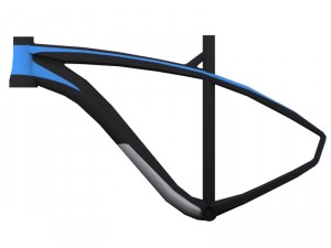 mountain bike frame 3 3D Model