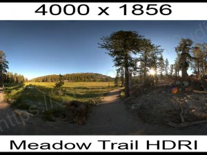 草地小径 hdri 纹理 CG 纹理