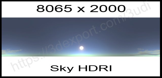 sky hdri texture 3D Model .c4d .max .obj .3ds .fbx .stl .blend 