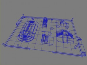 kids soft playground set 3D Model