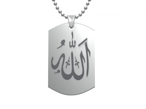 chaligraphics silver pendant Modelo de Impressão 3D