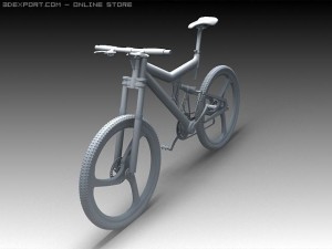 porsche bicycle Model 3D