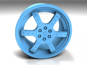 5 rims collections 3D Print Model
