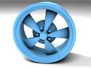 5 rims collections 3D Print Model