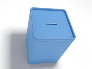 coin deposit box 3D Print Model