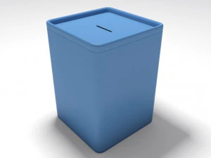 coin deposit box 3D Print Model