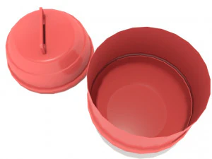 coin deposit barrel 3D Print Model