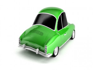 karman ghia toon 3D 模型