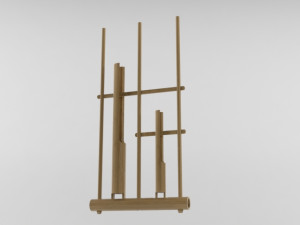 Angklung Bamboo 3D Baskı Modeli