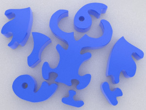 owl puzzle printable 3Dプリントモデル