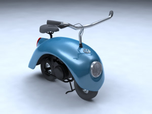 Vw mini bike 3D Model
