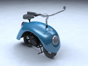 мини-байк VW 3D Модель