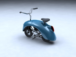 Vw mini bike 3D Model