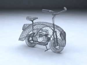 Vw mini bike 3D Model