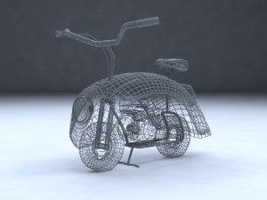 Vw mini bike 3D Model