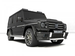 brabus mercedes benz clase g 2019 Modelo 3D