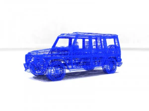 brabus mercedes benz g class 2019 3D Model