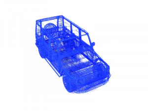 brabus mercedes benz g class 2019 3D Model