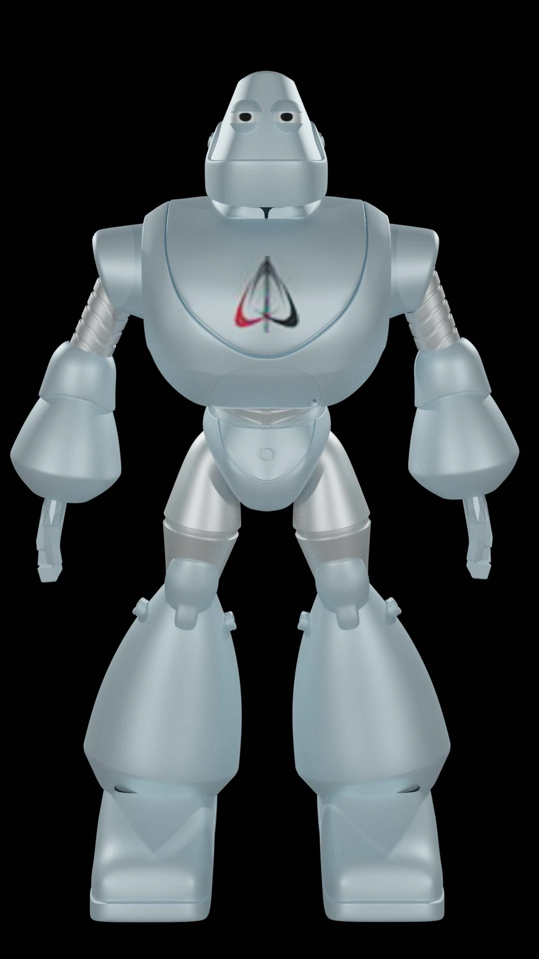 Tin Can Bot 3D Model .c4d .max .obj .3ds .fbx .stl .blend 